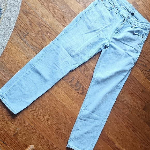 American Eagle Jeans, Light Wash, Size 2 Short - Picture 1 of 8